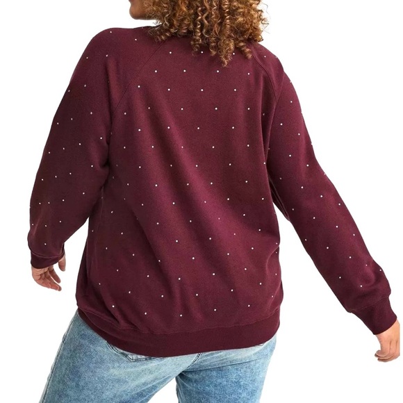 Torrid Rhinestone Sweatshirt - Picture 2 of 9